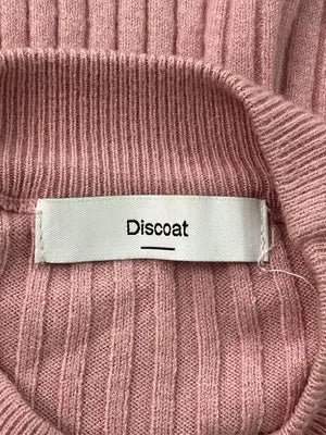 Discoat/ディスコート/ニット/セーター/トップス/ピンク/M