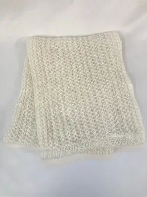 マフラー/ファッション雑貨/ホワイト/70ｘ35cm