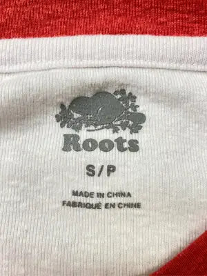 ROOTS/ルーツ/Tシャツ/カットソー/トップス/ホワイト/Ｓ