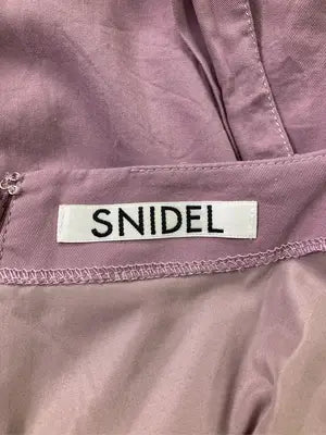 SNIDEL/スナイデル/パンツドレス/ワンピース/ドレス/パープル/0