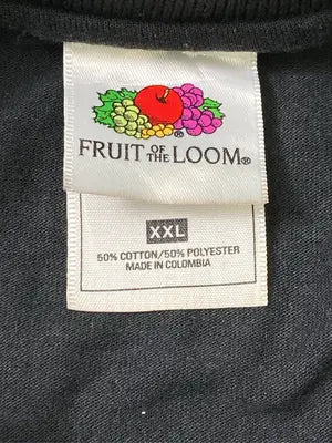 FRUIT OF THE LOOM/フルーツオブザルーム/ポロシャツ/トップス/ブラック/XXL
