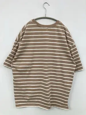 Tシャツ/カットソー/トップス/ベージュ/L