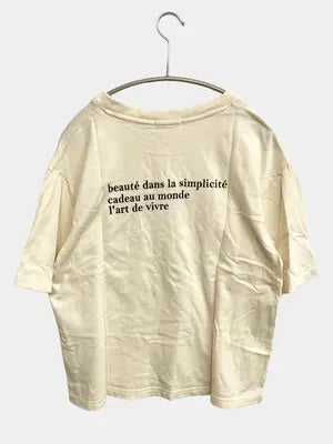 Tシャツ/カットソー/トップス/アイボリー/M