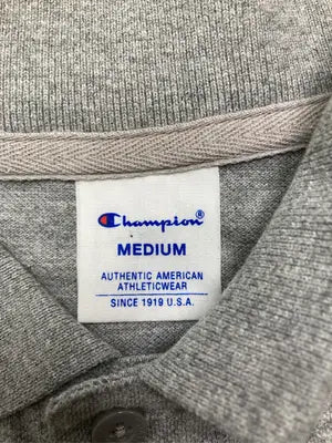 Champion/チャンピオン/ポロシャツ/トップス/グレー/M
