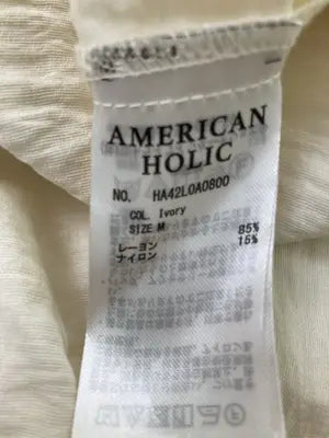 AMERICAN HOLIC/アメリカンホリック/シャツ/ブラウス/トップス/アイボリー/M
