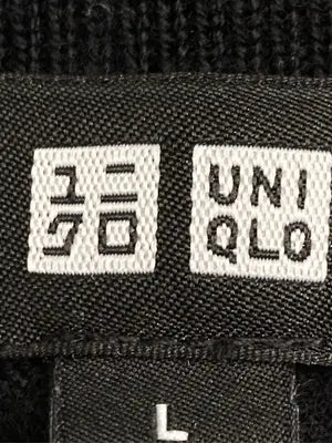 UNIQLO/ユニクロ/ニット/セーター/トップス/ブラック/L