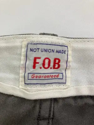 F.O.B/その他パンツ/パンツ/ブラウン/L