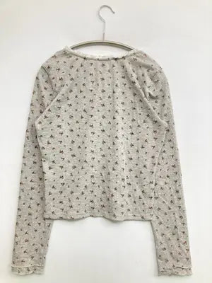 Tシャツ/カットソー/トップス/グレー/M