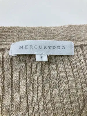 MERCURYDUO/マーキュリーデュオ/カーディガン/ボレロ/トップス/ベージュ/F