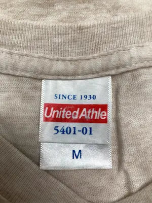 United Athle/ユナイテッドアスレ/Tシャツ/カットソー/トップス/ベージュ/M
