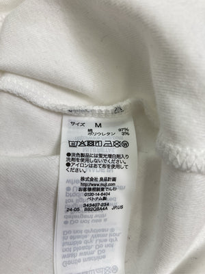 無印良品/ムジルシリョウヒン/Tシャツ/カットソー/トップス/ホワイト/M