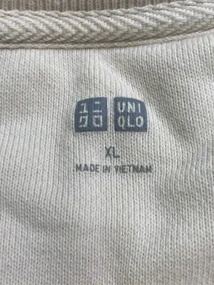 UNIQLO/ユニクロ/スウェット/トップス/アイボリー/XL