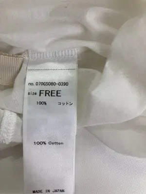 blkby/タンクトップ/トップス/ホワイト/FREE