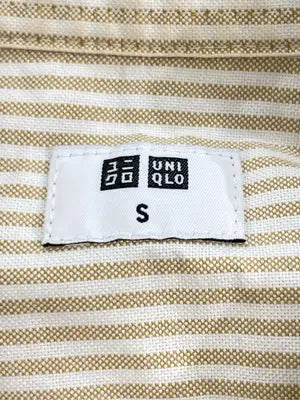 UNIQLO/ユニクロ/シャツ/ブラウス/トップス/ベージュ/S