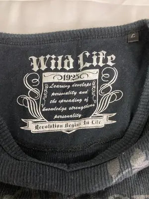 Wild Life/Tシャツ/カットソー/トップス/ブラック/L