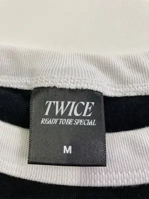 TWICE/Tシャツ/カットソー/トップス/ブラック/M