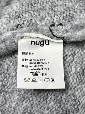 nugu/ヌグ/カーディガン/ボレロ/トップス/グレー/FREE