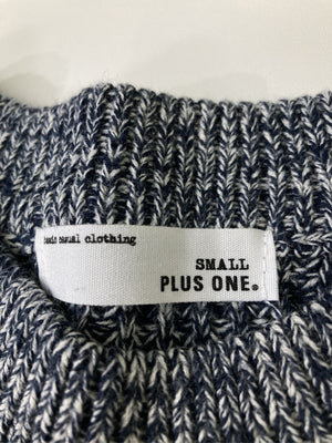 PLUS ONE/プラスワン/ニット/セーター/トップス/グレー/SMALL