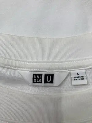 UNIQLO U/ユニクロユー/Tシャツ/カットソー/トップス/ホワイト/L
