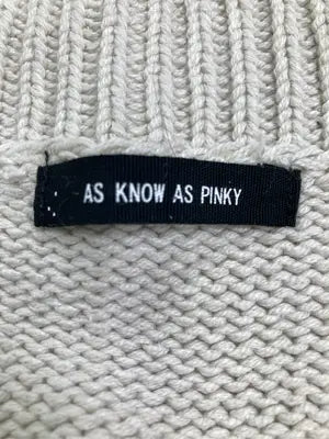 AS KNOW AS PINKY/アズノゥアズピンキー/ベスト/トップス/ベージュ/F