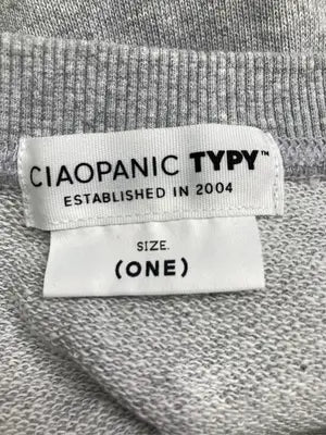 CIAOPANIC TYPY/チャオパニックティピー/スウェット/トップス/グレー/ONE
