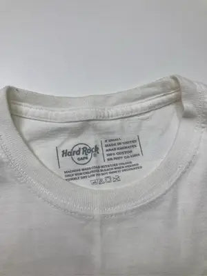 Hard Rock CAFE/ハードロックカフェ/Tシャツ/カットソー/トップス/ホワイト/XS