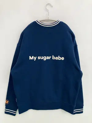 My Sugar Babe/マイシュガーベイブ/スウェット/トップス/ネイビー/M