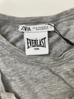 ZARA/ザラ/Tシャツ/カットソー/トップス/グレー/EUR M/USA M/ MEX 28