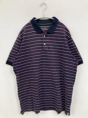 Eddie Bauer/エディーバウアー/ポロシャツ/トップス/ネイビー/L