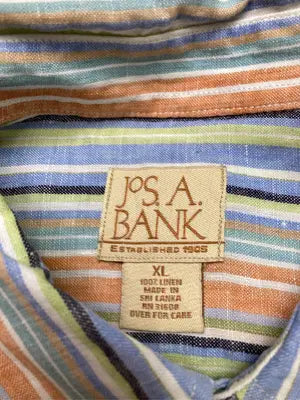 JoS.A. BANK/ジョスエーバンク/シャツ/ブラウス/トップス/オレンジ/XL