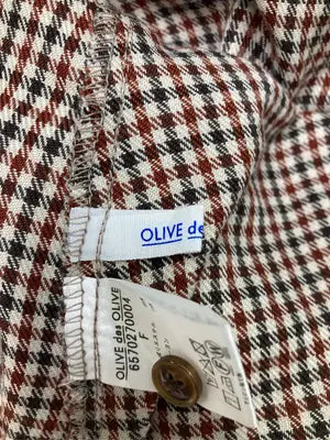 OLIVE des OLIVE/オリーブデオリーブ/シャツワンピース/ワンピース/ドレス/ブラウン/F