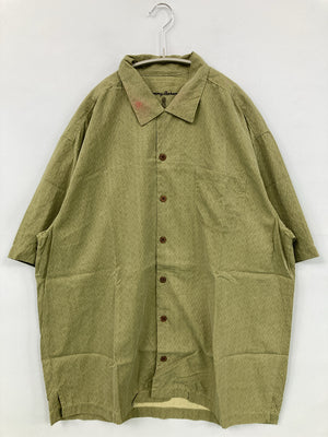 シャツ/ブラウス/トップス/グリーン/L