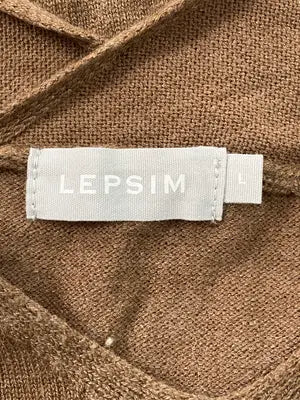 LEPSIM/レプシィム/ニット/セーター/トップス/ブラウン/L