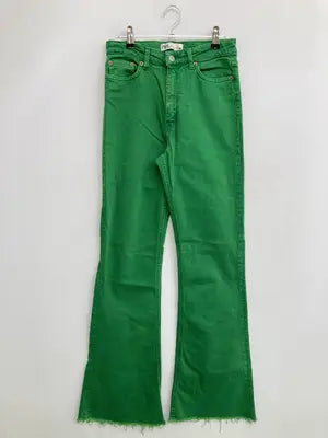 ZARA/ザラ/デニムパンツ/パンツ/グリーン/EUR 36