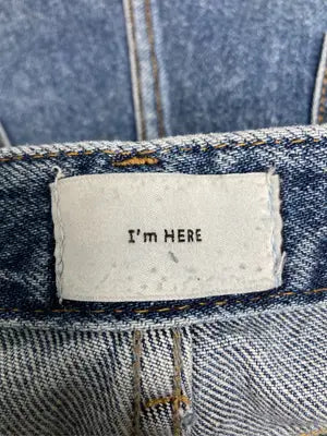 HERE&THERE/デニムパンツ/パンツ/ブルー
