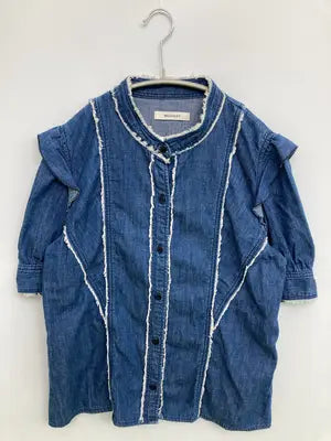 MOUSSY/マウジー/シャツ/ブラウス/トップス/ブルー/1