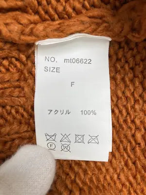ニット/セーター/トップス/ブラウン/F