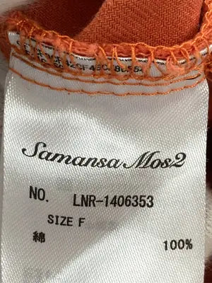 Samansa Mos2/サマンサモスモス/その他パンツ/パンツ/オレンジ/F