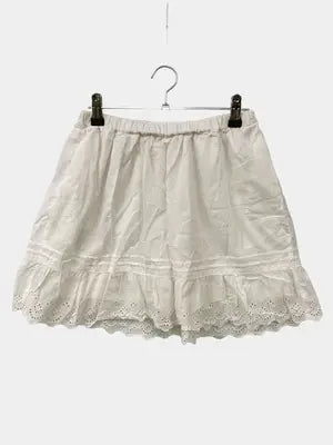 UNIQLO/ユニクロ/ショート/ミニスカート/スカート/ホワイト/160