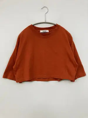HANNE/ハンネ/Tシャツ/カットソー/トップス/オレンジ/F
