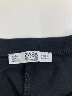 ZARA/ザラ/ノースリーブ/トップス/ブラック/L