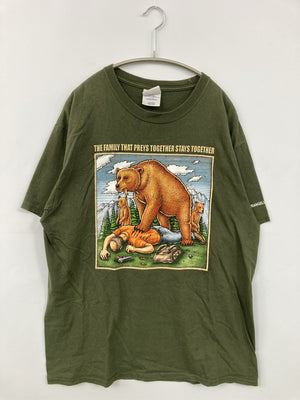 PORT and COMPANY/ポートアンドカンパニー/Tシャツ/カットソー/トップス/グリーン/L