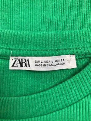 ZARA/ザラ/ワンピース/ワンピース/ドレス/グリーン/USA L