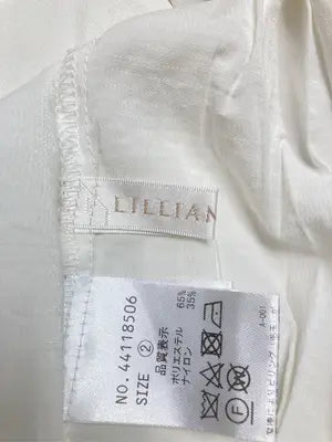 LILLIAN CARAT/シャツ/ブラウス/トップス/ホワイト/2