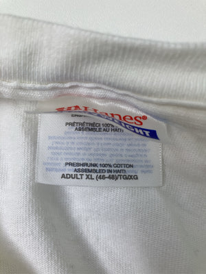 Hanes/ヘインズ/Tシャツ/カットソー/トップス/ホワイト/XL