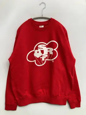 CROSS & STITCH/スウェット/トップス/レッド/X-LARGE