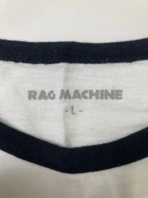 RAG MACHINE/ラグマシーン/Tシャツ/カットソー/トップス/ホワイト/L