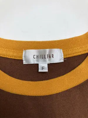 CHILLFAR/チルファー/Tシャツ/カットソー/トップス/ブラウン/FREE