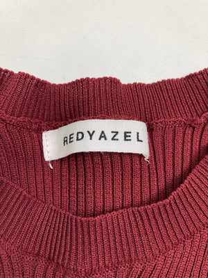 REDYAZEL/レディアゼル/ニット/セーター/トップス/レッド/F