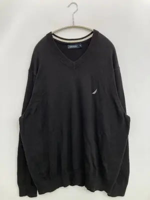 NAUTICA/ノーティカ/ニット/セーター/トップス/ブラック/2XL